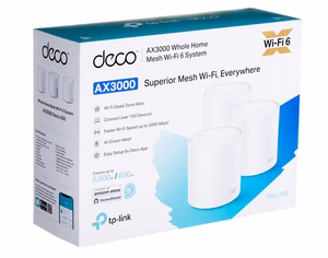 TP-Link AX3000 visas mājas Mesh WiFi 6 sistēma, 3 gab.