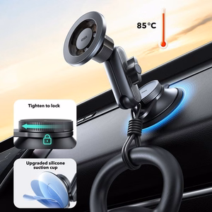 ESR Omnilock Magnetic MAGSAFE Dashboard Car Mount melns