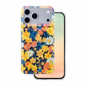 Glow Glam viedtālruņa apvalks iPhone 17 Pro Max 6,9" oranžs