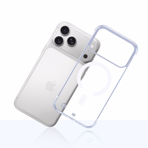 3mk Just20g MagCase apvalks iPhone 17 Pro Max - caurspīdīgs
