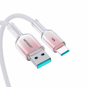 Joyroom S-A42 3A USB-A - USB-C kabelis 1.2m balts