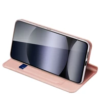 DUX DUCIS makstveida viedtālruņa apvalks SKIN PRO REDMI NOTE 14 4G (163,25 mm) rozā