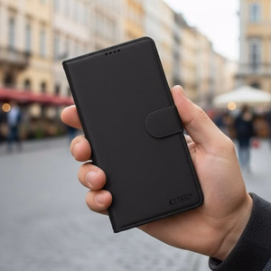 Tech-Protect Wallet grāmatiņas tipa maciņš OnePlus Nord 6 – melns