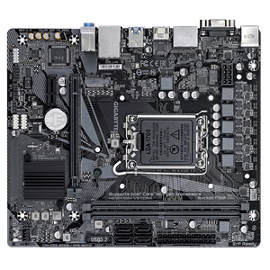 Gigabyte H610M S2H V3 DDR4 mātesplate - atbalsta Intel Core 14. paaudzes procesorus, 4+1+1 hibrīdais digitālais VRM, līdz 3200MHz DDR4, 1xPCIe 3.0 M.2, GbE LAN, USB 3.2 Gen 1