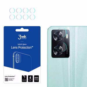 3mk Lens Protection – kameras objektīva aizsargs modelim Oppo A57 4G/A57 5G/A57e/A57s