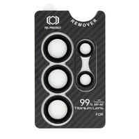 Rūdītais stikls Tel Protect Titanium objektīva 99% AR Aramid sērija kamerai Samsung Galaxy S25 Ultra (5 gab.)