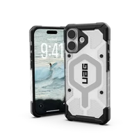 UAG Pathfinder Clear MagSafe Maciņš iPhone 17 - Balts and Gray