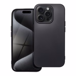 Viedtālruņa apvalks (m) - melns IPHONE 15 Pro