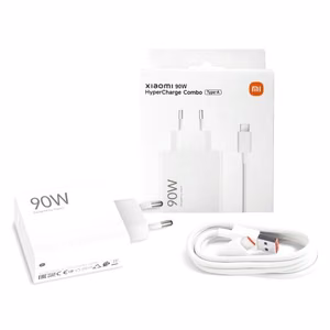 Lādētājs oriģināls Xiaomi (BHR9459EU) 90W + type-C kabelis balts ar kasti