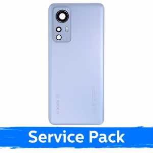 Aizmugurējais vāks, saderīgs ar Xiaomi 12 (12X) / zils / (Service Pack)