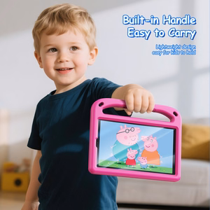 Korpuss Dux Ducis Puff Samsung X110/X115 Tab A9 8.7/X130/X135 Tab A11 8.7 rozā krāsā