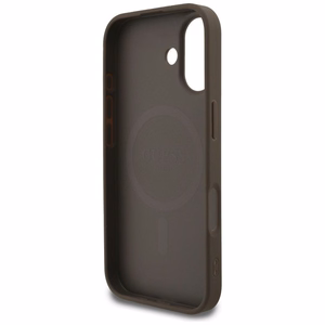 GUESS viedtālruņa apvalks IPHONE 17, saderīgs ar MagSafe GUHMP17SP4SM4MW (PU 4G Small 4G un Classic), brūns