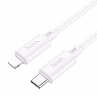 Kabelis USB C uz Lightning Hoco PD 2,4A 20W 1 m X88 balts