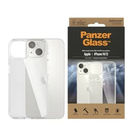 PanzerGlass HardCase antibakteriālais militārā standarta sertificēts viedtālruņa apvalks iPhone 14 / 15 / 13 – caurspīdīgs