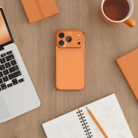 Maciņš MAKE 17 compatible with MagSafe IPHONE 14 cosmic oranžs