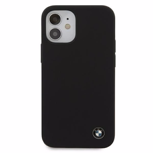 BMW Silicone Signature чехол для iPhone 12 mini - чёрный