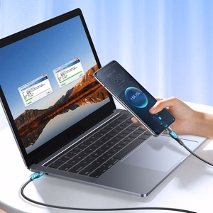 USB kabelis Joyroom S-1030M12 melns Type-C 100cm (līdz 3A)