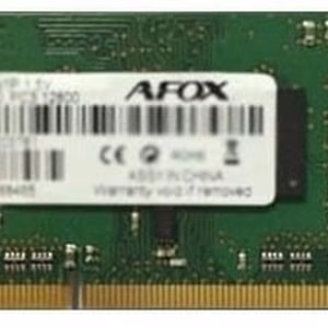 AFOX SO-DIMM DDR3 8GB operatīvā atmiņa 1600 MHz LV 1.35V