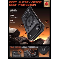 Viedtālruņa apvalks Supcase UB Grip Mag MagSafe iPhone 17 Air - melns