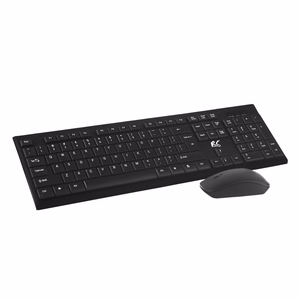 NanoRS bezvadu tastatūra un pele ar ergonomisku dizainu RS580