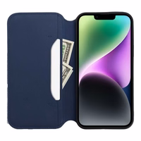 Maciņš "Dual Pocket" Xiaomi Redmi Note 13 5G / Redmi Note 14S zils