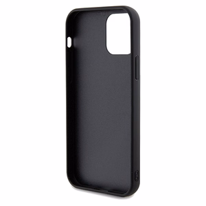 Guess Sequin Script Metal case for iPhone 12/12 Pro - black