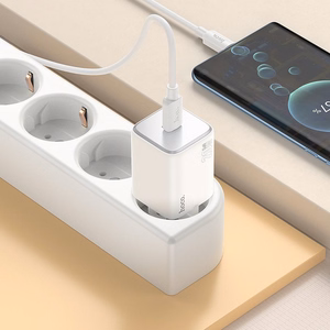 Lādētājs Hoco USB C QC PD 20W N40 balts