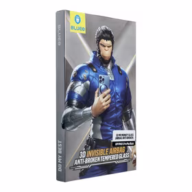 Aizsargstikls 5D Mr. Monkey Glass - Apple iPhone 15 Pro Max melns (Aizsarg pret lūzumiem ar Airbaga)