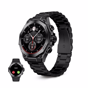 Ksix Smartwatch TITANIUM viedpulkstenis, melns, 1.43" AMOLED, IP67