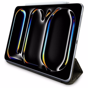 Guess GUFC13PM24PS4SGW iPad Pro 13" 2024 brūns Magnētiskais 4G Liels Logotips