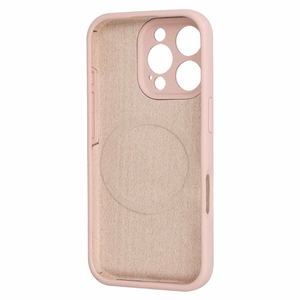 MagColor Pure viedtālruņa apvalks Iphone 15 Pro Max pūdera rozā