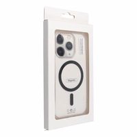 Drop Glue Krāsains Gredzens Magnētiskais Viedtālruņa apvalks saderīgs ar MagSafe SAMSUNG S26 Edge melna