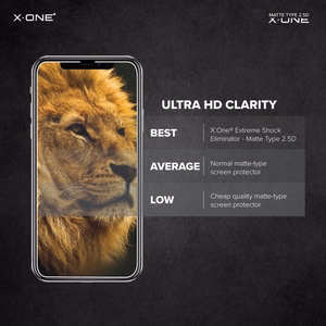 X-ONE pilna pārklājuma īpaši izturīgs kristāldzidrs rūdītais stikls 9H – iPhone 11