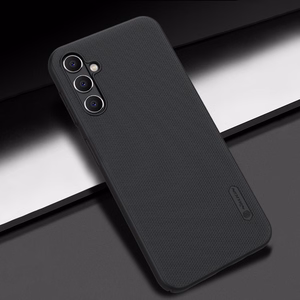 Nillkin Super Frosted Shield viedtālruņa apvalks Samsung Galaxy A14 5G / Galaxy A14 - melns