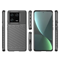 Thunder Case apvalks Xiaomi 13 Pro Silikona aizsargapvalks - melns