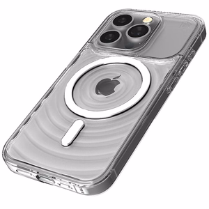 STM Reawaken Ripple MagSafe vāciņš ierīcei iPhone 15 Pro Max, caurspīdīgs