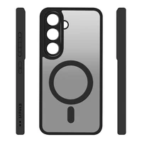 Etteri matēts Magnētiskais viedtālruņa apvalks Samsung Galaxy A55 5G melns