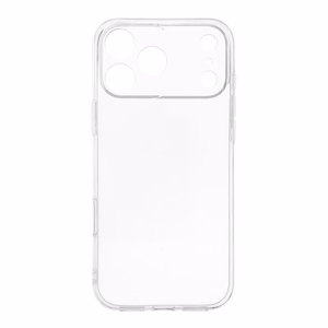 Caurspīdīgs viedtālruņa apvalks 2 mm IPHONE 17 Pro Max (kameras aizsardzība) caurspīdīgs