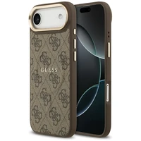 GUESS apvalks IPHONE 17 Air saderīgs ar MagSafe GUHMP17MP4MSEGCW (PU 4G ar klasisko) brūns