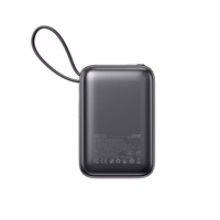 Joyroom JR-PBF29 20000mAh 22.5W Powerbank with Double Kabelis - melns