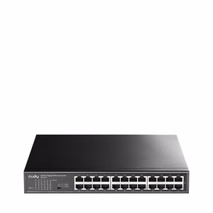 Cudy GS1024 network switch Gigabit Ethernet (10/100/1000) melns