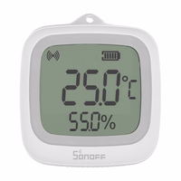 ZigBee LCD temperatūras un mitruma sensors Sonoff SNZB-02WD