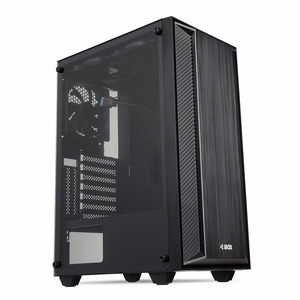 iBox CETUS 906 Midi Tower melns datora korpuss