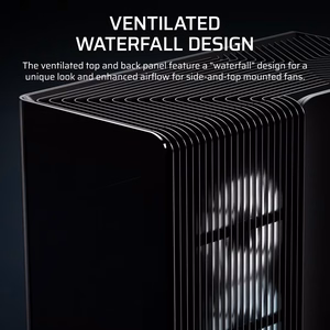 Corsair 4500X RS-R ARGB rūdīts stikls vidēja torņa korpuss, melns