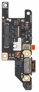 Flex Xiaomi Redmi Note 15 Pro+ 5G ar uzlādes konektoru un mikrofonu, SIM kartes kontakts oriģināls (service pack)
