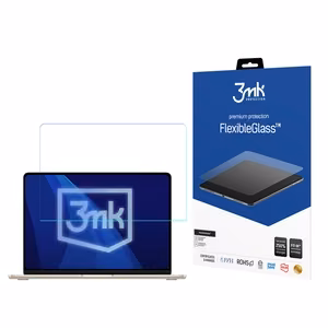 Гибридное стекло 3mk FlexibleGlass для MacBook Air 13" 2022 (M2)
