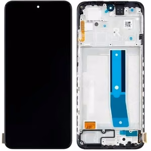 LCD ekrāns Xiaomi Redmi Note 12S ar skārienjutīgo ekrānu ar rāmi Onyx Black oriģināls (servisa iepakojums)