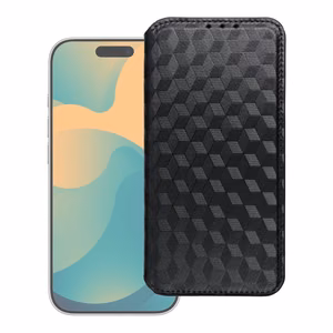 Grāmatveida maciņš Xiaomi Redmi NOTE 15 PRO Plus 5G Cubic Book melns