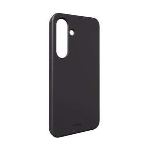 Puro Icon silikona viedtālruņa apvalks Samsung Galaxy S25 - melns