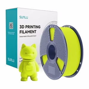 Sunlu PLA Matte filaments (gaiši zaļš)